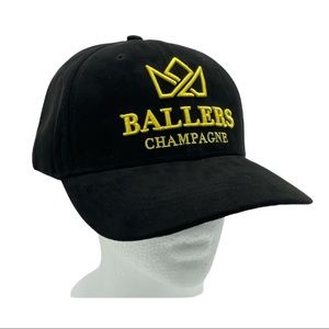 BALLERS CHAMPAGNE Baseball Cap Hat with Logo